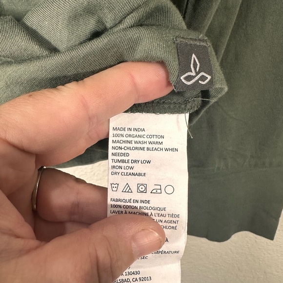 NWT Prana Organic Cotton Long Sleeve Women's Top Small - Picture 4 of 6